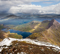 View from Mount Snowdon